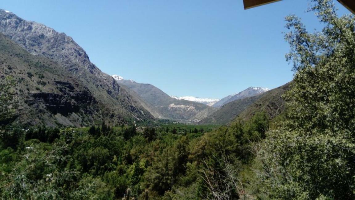 Cabana Mirador El Ingenio. Cajon Del Maipo Hotel San José de Maipo Eksteriør billede